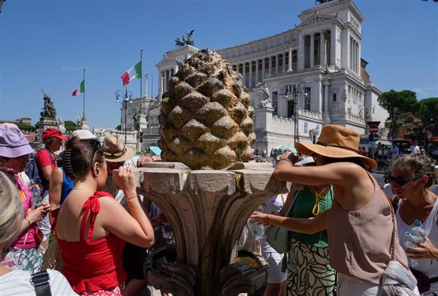Anche l’Italia è colpita da un’ondata di caldo