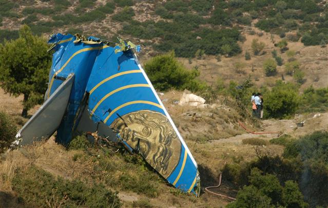 Aujourd’hui, 14 août, un avion Helios Airways avec 121 personnes à bord s’écrase à Gramatiko