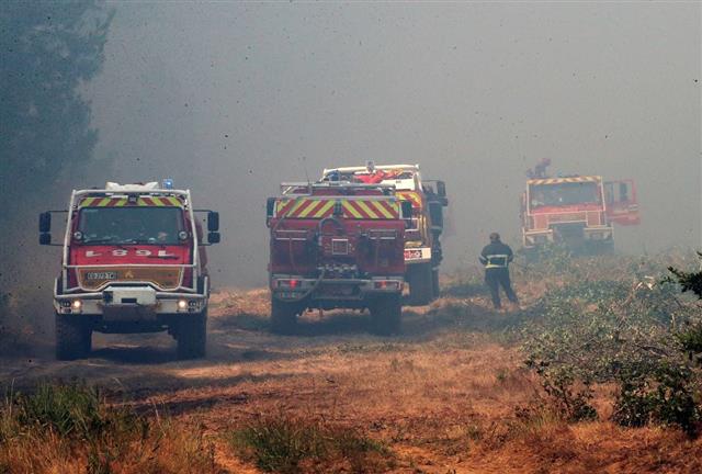 Incendie en France : Plus de 9 500 hectares de végétation sont en feu