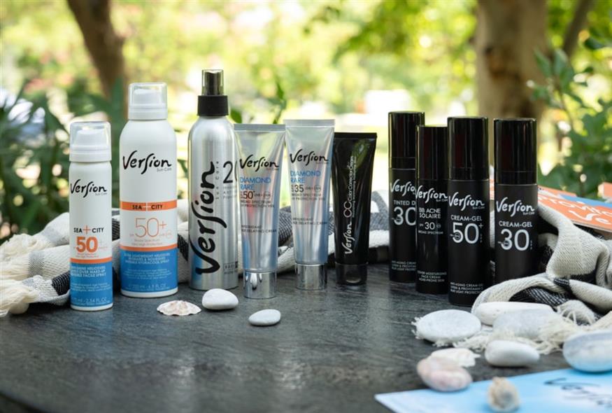 Ολοκληρωμένη σειρά Αντηλιακής Προστασίας Version Sun Care