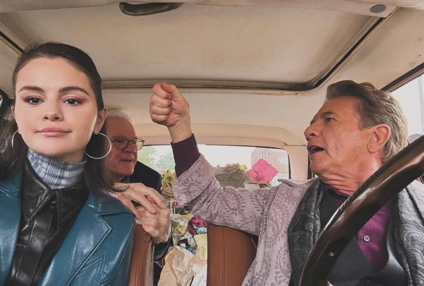 Οι πρωταγωνιστές της σειράς «Only Murders in the Building» (Copyright: Instagram)