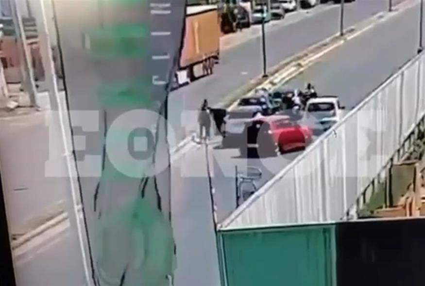 Βίντεο-ντοκουμέντο από τη σύλληψη κακοποιού στον Ασπρόπυργο