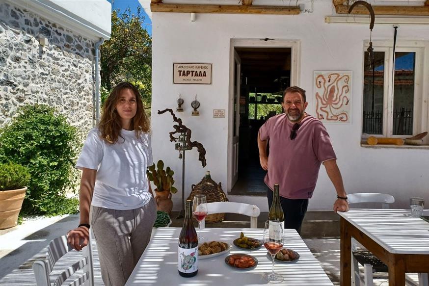 Η Ηλιάνα Μαλίχιν και ο Μιχάλης Χάσικος | © Χριστίνα Τσαμουρά