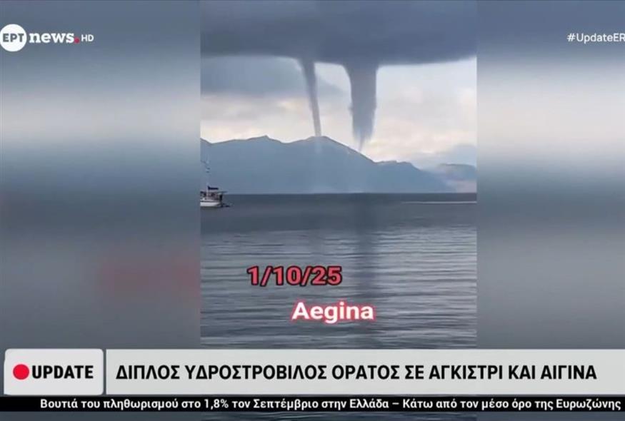 Υδροστρόβιλοι σε Αγκίστρι και Αίγινα (GLOMEX)