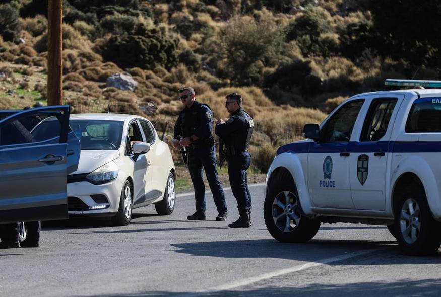 Αστυνομικοί στα Βορίζια (ΣΤΕΦΑΝΟΣ ΡΑΠΑΝΗΣ/EUROKINISSI)