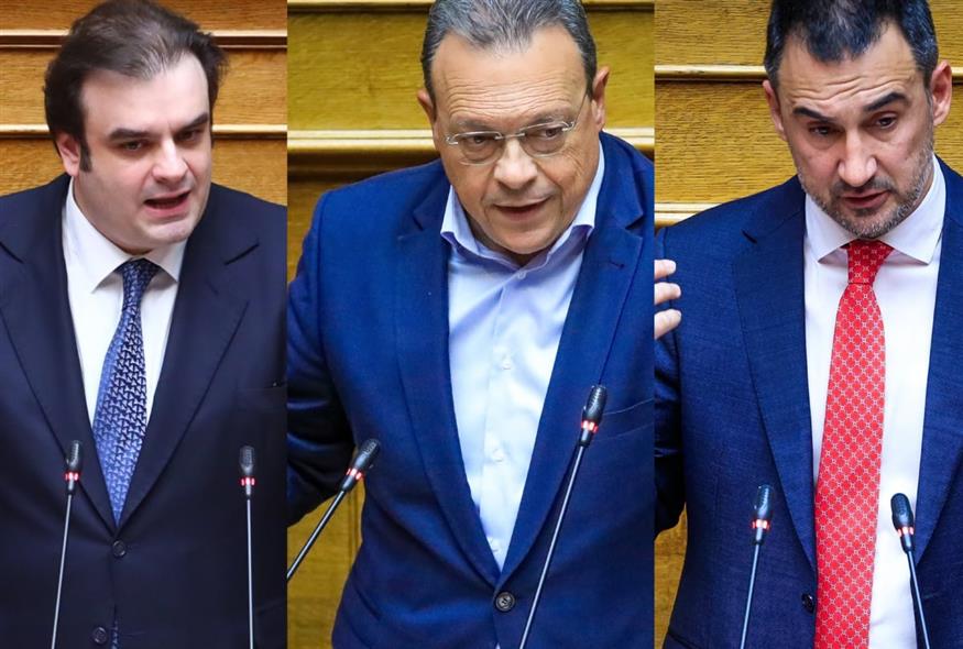 Σωκράτης Φάμελλος, Αλέξης Χαρίτσης και Κυριάκος Πιερρακάκης