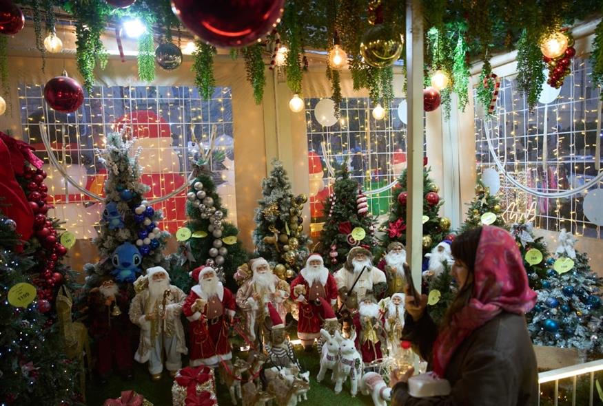 Χριστουγεννιάτικη αγορά/AP