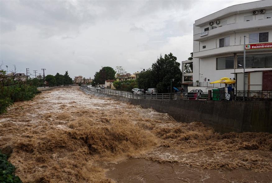Κακοκαιρία, Εύβοια (ΘΟΔΩΡΗΣ ΝΙΚΟΛΑΟΥ/EUROKINISSI)