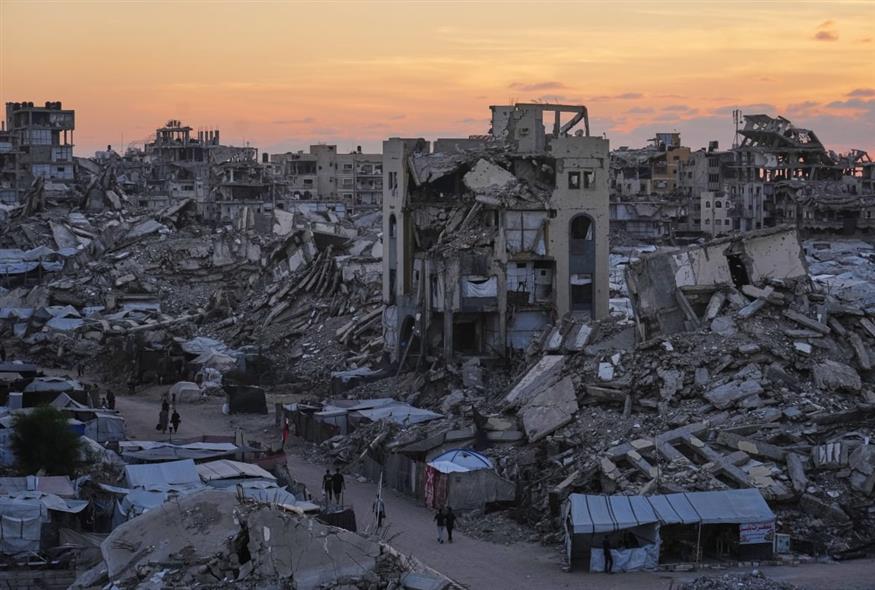 Η πόλη της Γάζας σήμερα (AP Photo/Jehad Alshrafi)