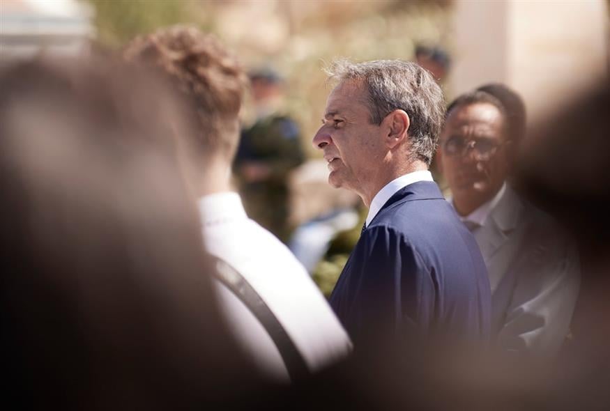 Μητσοτάκης στο Καστελλόριζο/Eurokinissi