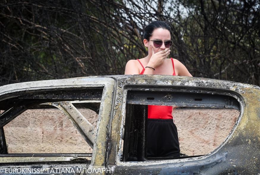 Φωτιά στο Μάτι (Eurokinissi)