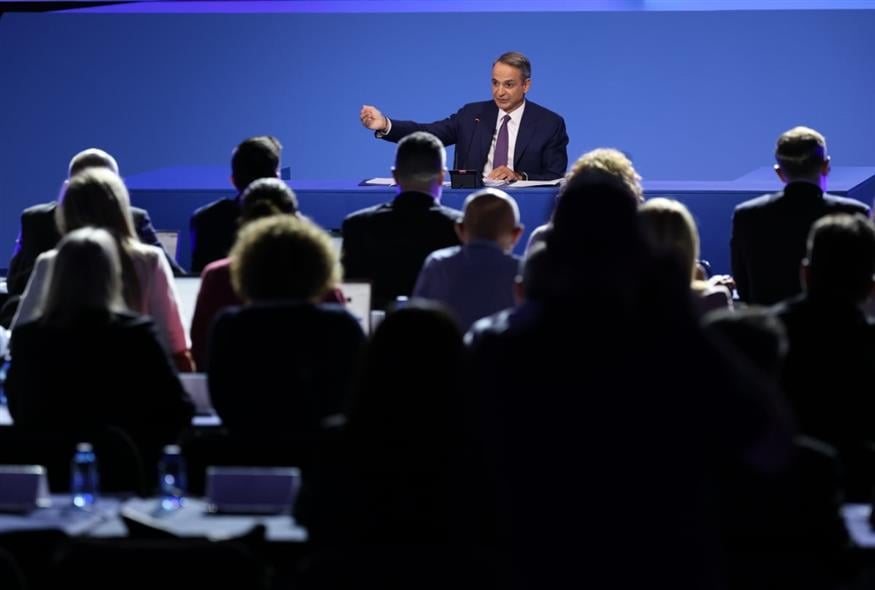 Συνέντευξη Τύπου του Κυριάκου Μητσοτάκη στη ΔΕΘ (ΒΑΣΙΛΗΣ ΒΕΡΒΕΡΙΔΗΣ / ΜΟΤΙΟΝ ΤΕΑΜ)