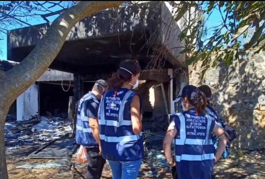 Kλιμάκια της ΓΔΑΕΦΚ μετά από πυρκαγιές στην Αττική (INSTAGRAM)