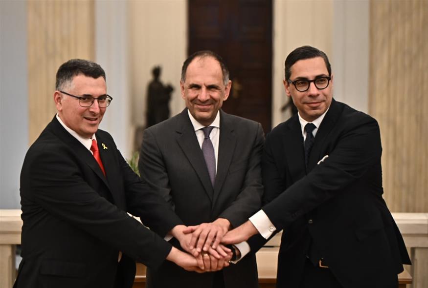 Τριμερής Ελλάδας-Κύπρου-Ισραήλ/Eurokinissi