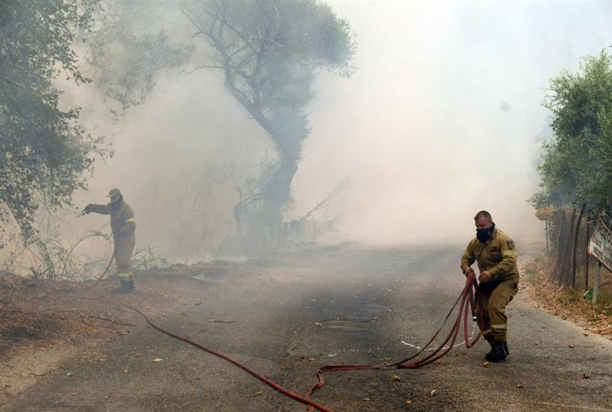 Φωτιά στην Αχαΐα (INTIME)