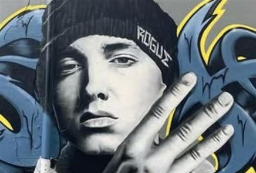 Γκράφιτι του Eminem (Instagram)