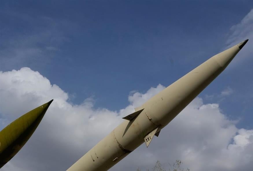 Ιρανικοί πύραυλοι (AP Photo/Vahid Salemi)