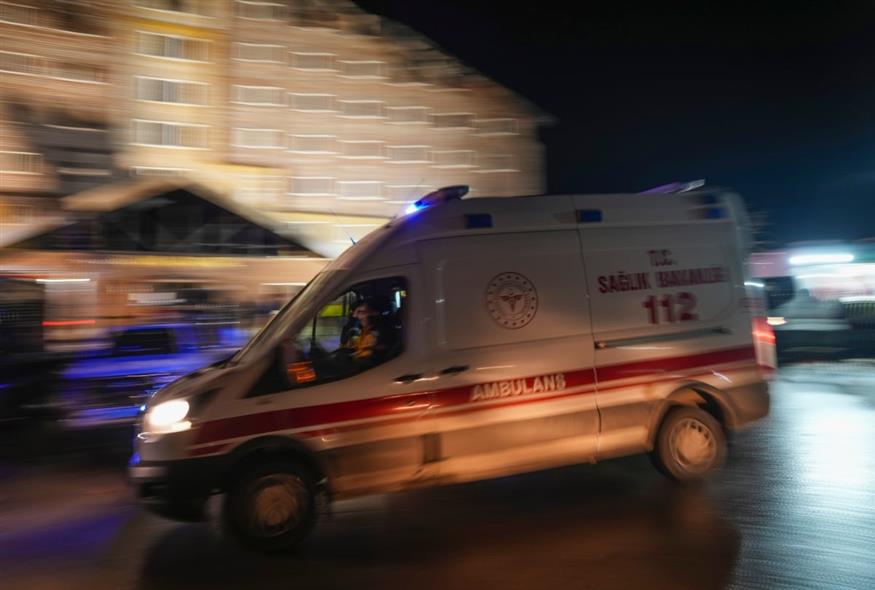 Ασθενοφόρο στην Τουρκία (AP)
