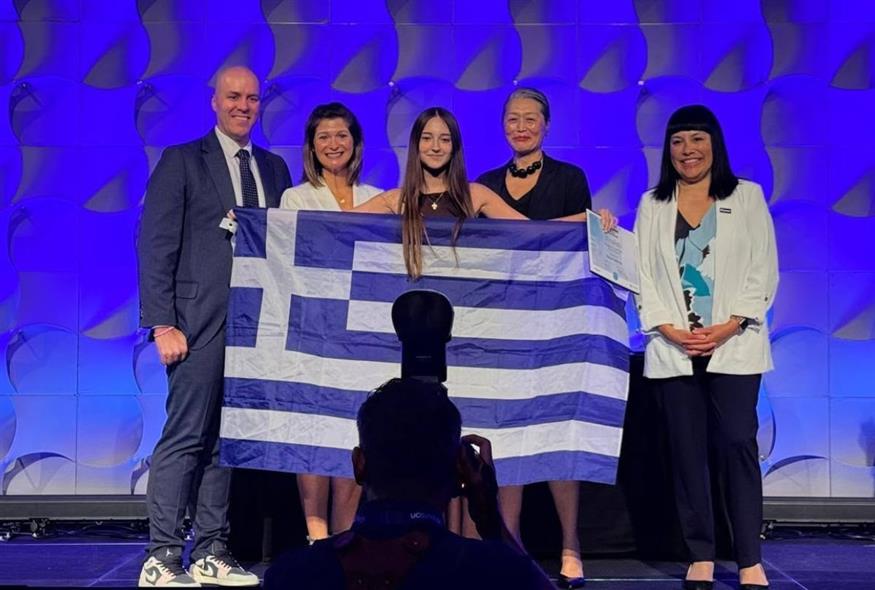 Η 15χρονη Δανάη Τσελεμπή (ΑΠΕ-ΜΠΕ)