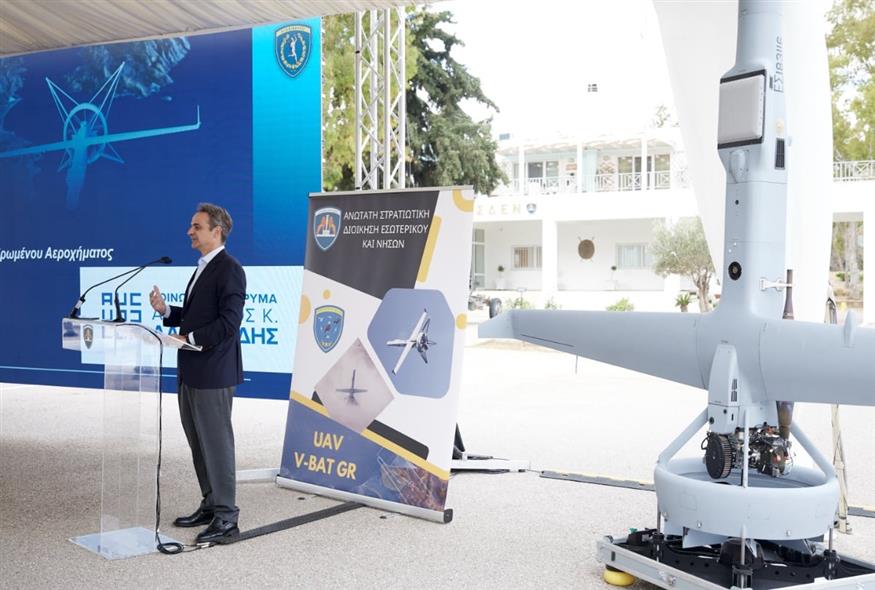 Ο πρωθυπουργός Κυριάκος Μητσοτάκης στην ΑΣΔΕΝ/Γραφείο Τύπου του πρωθυπουργού