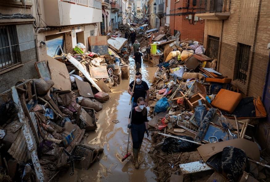 Καταστροφικές πλημμύρες στην Ισπανία (AP)