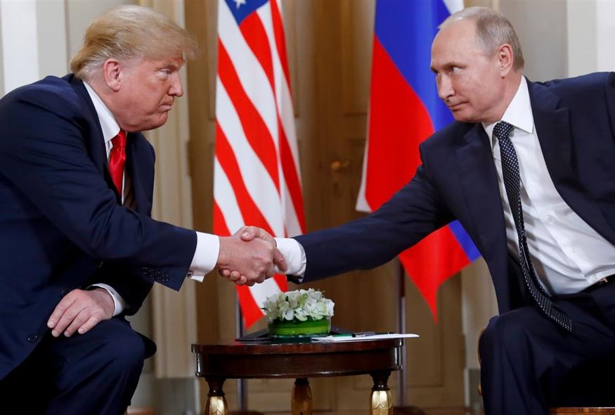 Τραμπ -Πούτιν/AP