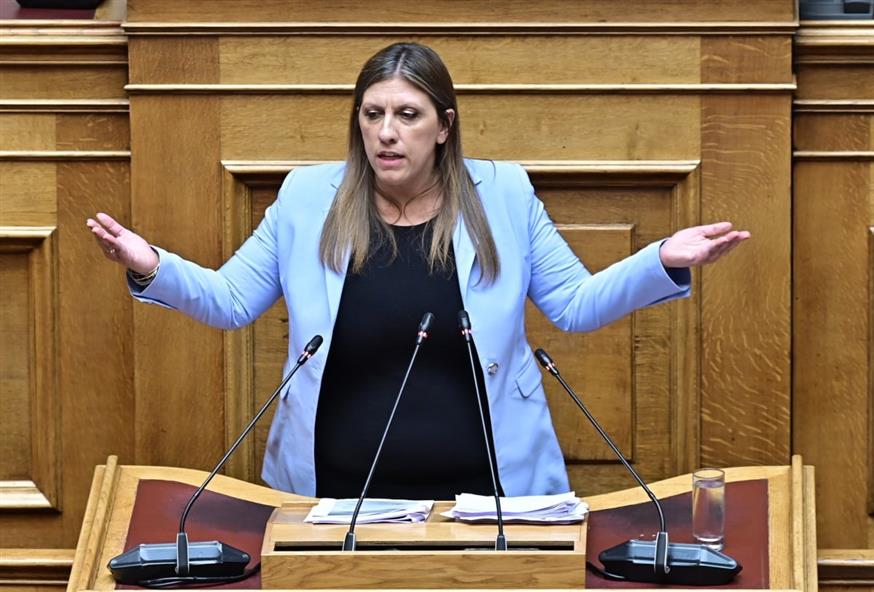 Η πρόεδρος της Πλεύσης Ελευθερίας Ζωή Κωνσταντοπούλου (EUROKINISSI)