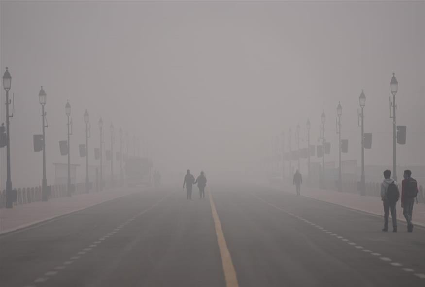 Ατμοσφαιρική ρύπανση στο Νέο Δελχί (AP Photo/Piyush Nagpal, File)