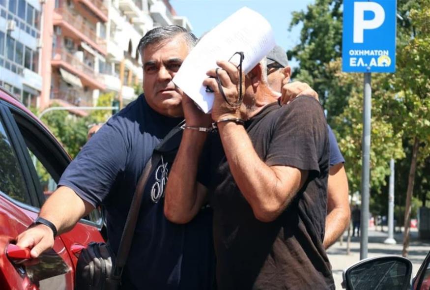 Ο συλληφθείς για σειρά εμπρησμών στη Σίνδο (Intime)