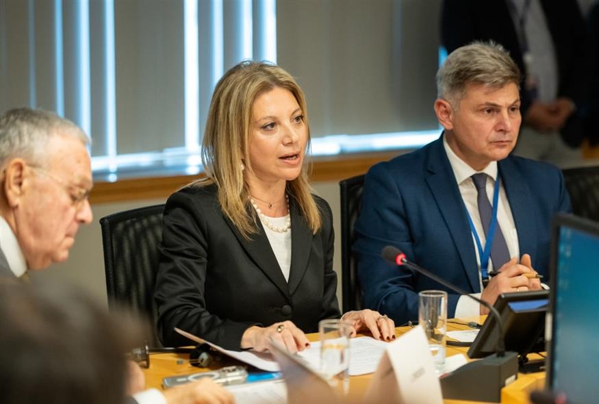 Η Μαρία Καρυστιανού στο Ευρωκοινοβούλιο στις Βρυξέλλες (ΙΝΤΙΜΕ)