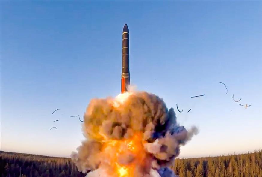 Ρωσικός πύραυλος με πυρηνική κεφαλή/Ap Photos