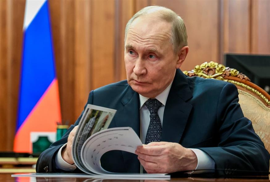 Βλαντίμιρ Πούτιν (Mikhail Metzel/Sputnik, Kremlin Pool Photo via AP)