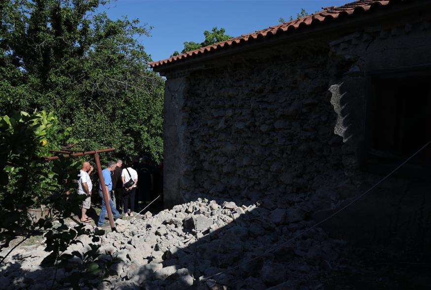 Εύβοια, ζημιές από τους σεισμούς (INTIME NEWS / ΛΙΑΚΟΣ ΓΙΑΝΝΗΣ)