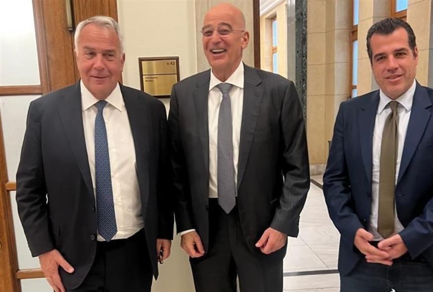 Μάκης Βορίδης, Νίκος Δένδιας και Θάνος Πλεύρης