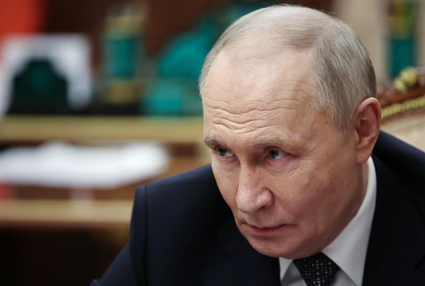 Βλαντίμιρ Πούτιν (Alexander Kazakov/Sputnik, Kremlin Pool Photo via AP)