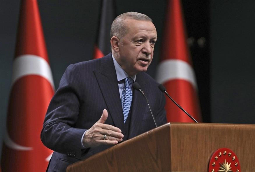 Ο τούρκος πρόεδρος, Ρετζέπ Ταγίπ Ερντογάν (Associated Press)