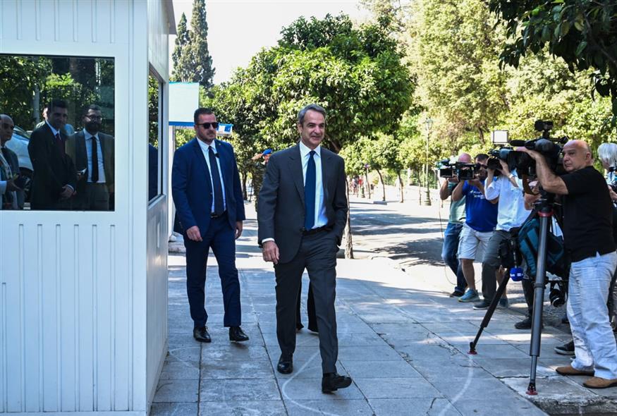 Κυριάκος Μητσοτάκης (ΤΑΤΙΑΝΑ ΜΠΟΛΑΡΗ/EUROKINISSI)