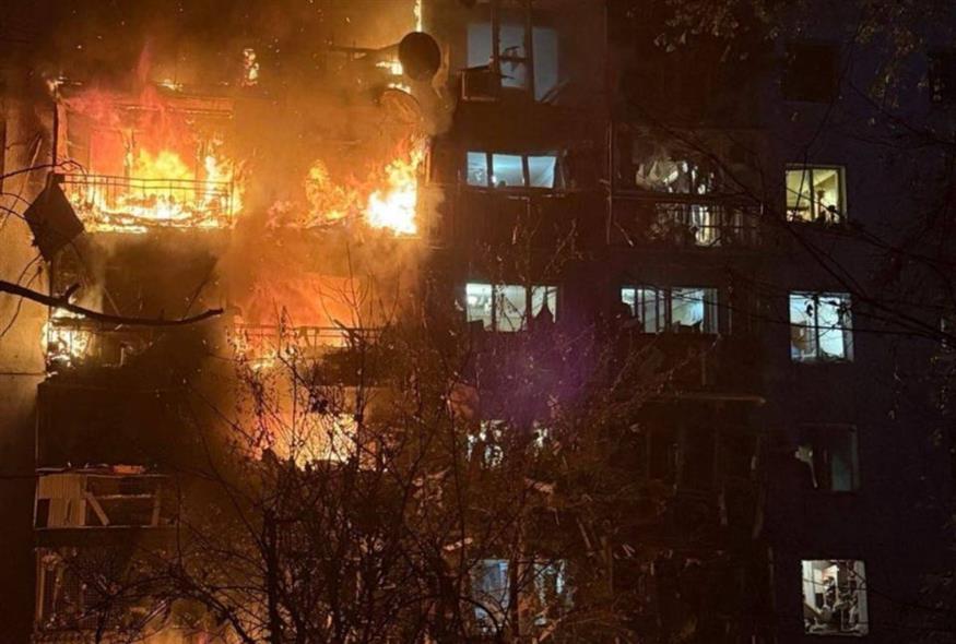 Μαζική επίθεση της Ρωσίας στην Ουκρανία - Χτύπημα στη Ζαπορίζια (Zaporizhzhia Regional Military Administration)