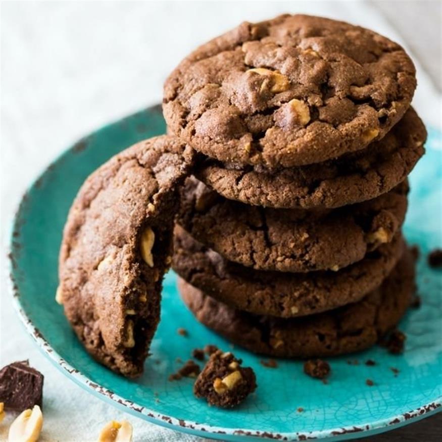 Αν σας αρέσει ο συνδυασμός σοκολάτας-φιστικιού, αυτά τα μπισκοτάκια θα γίνουν τα αγαπημένα σας.