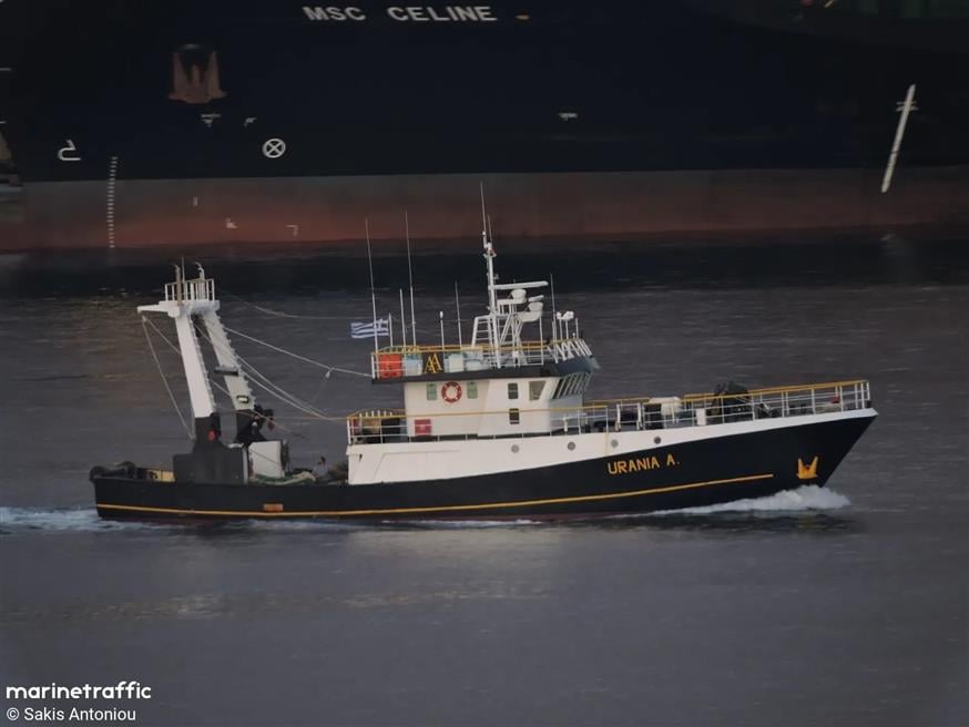 Το αλιευτικό που φόρτωσε τη κόκαϊνη (marinetraffic.com)