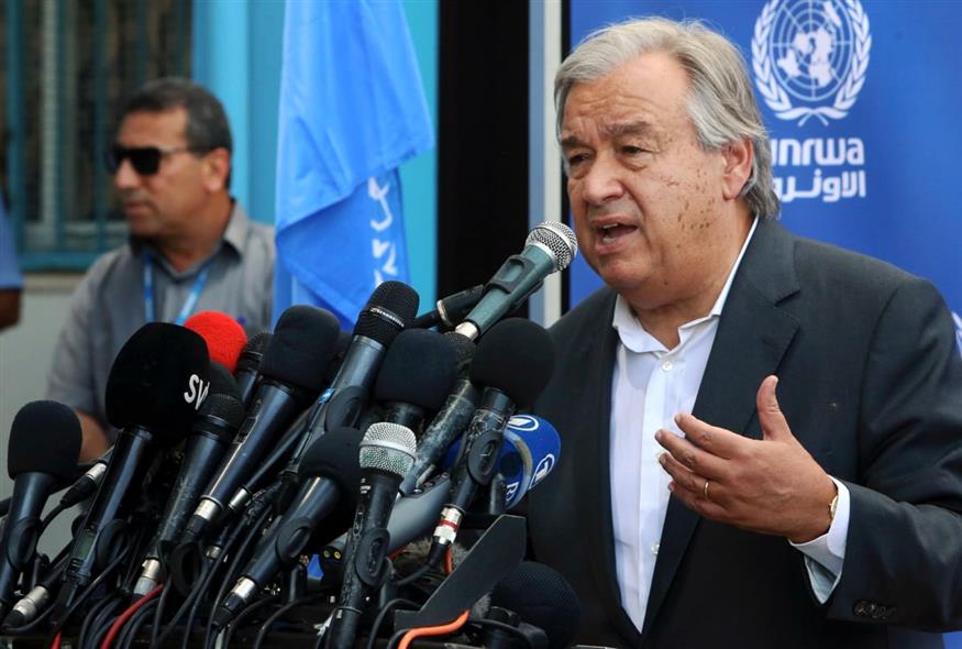 Ο Γενικός Γραμματέας του ΟΗΕ, Αντόνιο Γκουτέρες (ΑP)