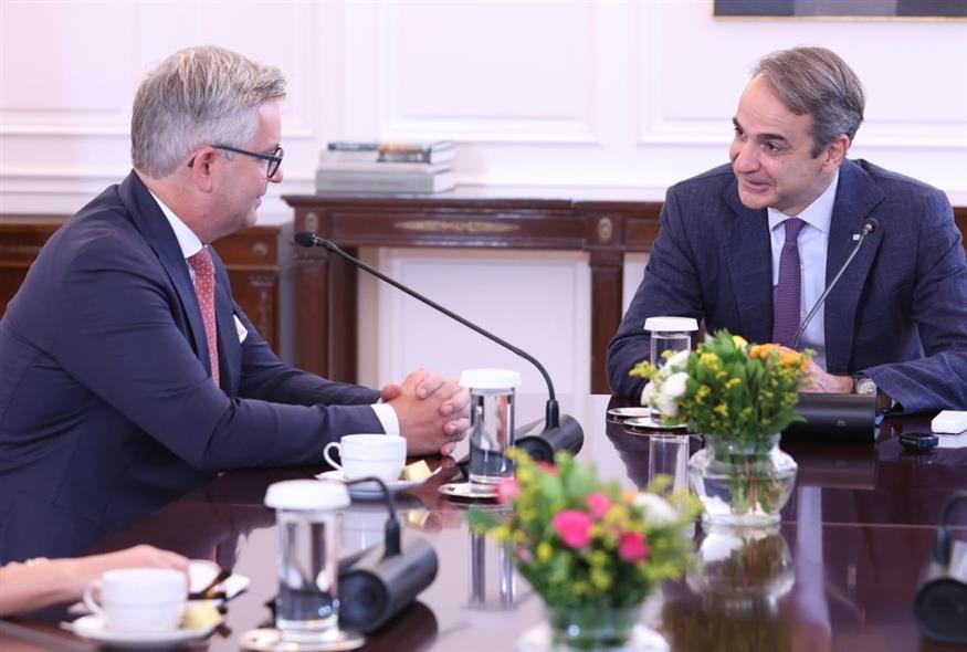 Μητσοτάκης - Μπρούνερ/INTIME