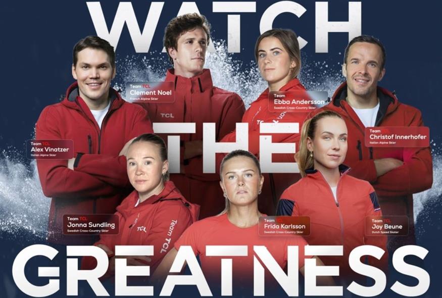 Η Team TCL κατέκτησε πολλαπλά μετάλλια στους Χειμερινούς Ολυμπιακούς Αγώνες Milano Cortina 2026