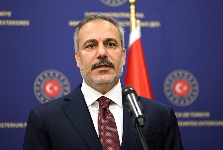 Ο Τούρκος υπουργός Εξωτερικών, Χακάν Φιντάν (AP)