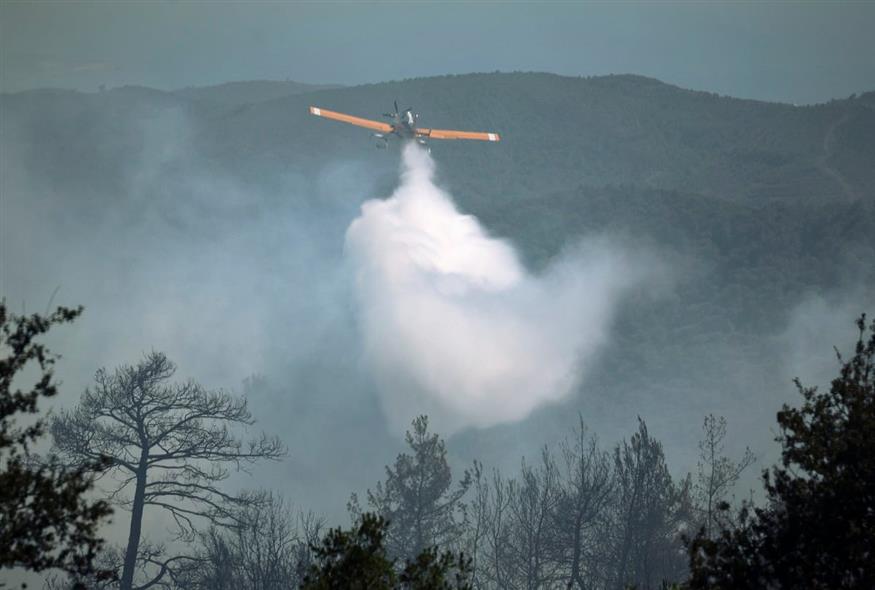 Φωτιά (Ghaith Alsayed/AP)