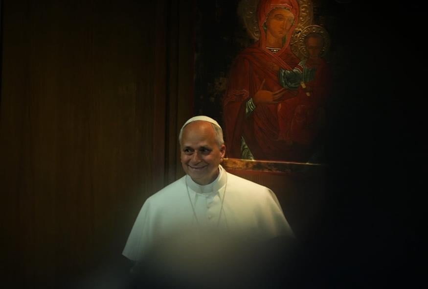 Πάπας Λέων ΙΔ (AP Photo/Alessandra Tarantino)