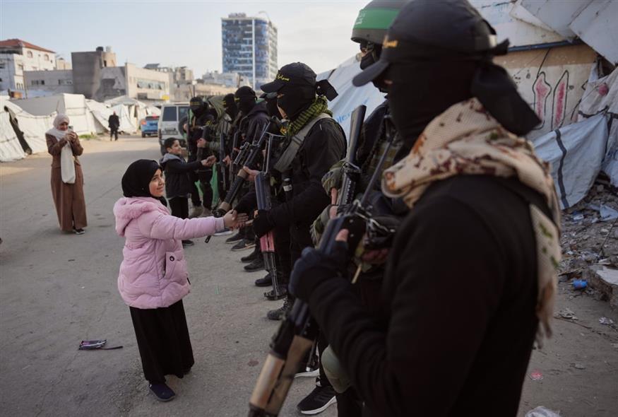 Χαμάς (AP Photo/Abdel Kareem Hana)