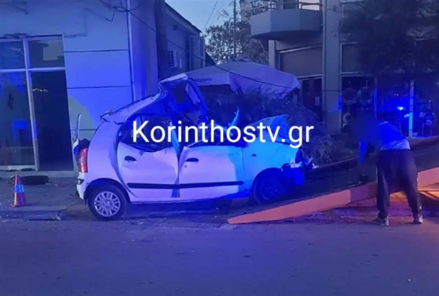 Τροχαίο στο Βραχάτι/korinthostv.gr