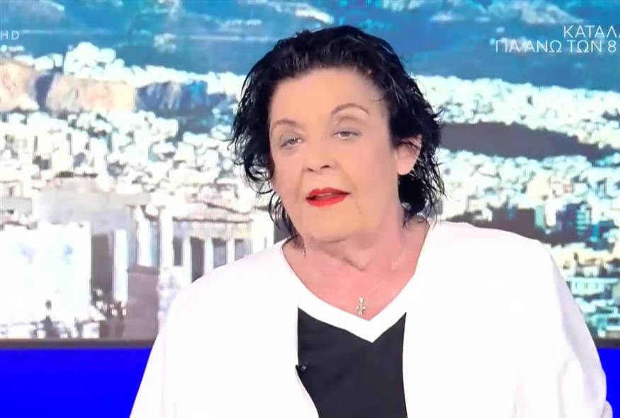 Η βουλευτής του ΚΚΕ Λιάνα Κανέλλη στο OPEN (screenshot)