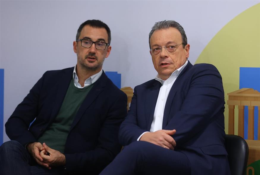 Σωκράτης Φάμελλος και Αλέξης Χαρίτσης (INTIME SPORTS/ΒΛΑΣΣΟΠΟΥΛΟΥ ΙΣΜΗΝΗ)